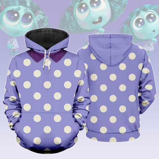 Discover Envy Hoodie, Inside Out 2 Character Costume Shirt, Riley Andersen Cosplay Tee
