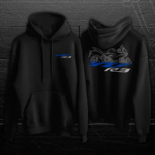 Discover For Yamaha YZF-R3 2015-2025 fans - Motorcycle Hoodie