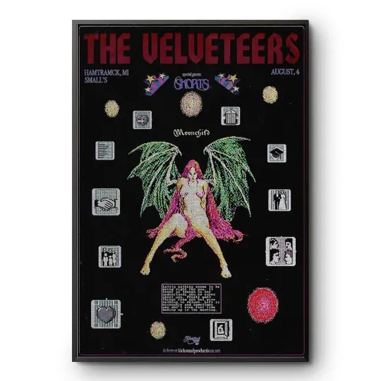 Discover The Velveteers Hamtramck, MI at Smalls August 4, 2025 Poster