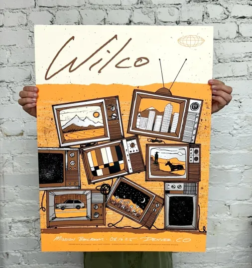 Discover Wilco show at Mission Ballroom in Denver, CO August 16, 2025 Poster