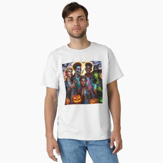 Squad Ghouls T-Shirt – Stylish Casual Streetwear Graphic Tee for Fans