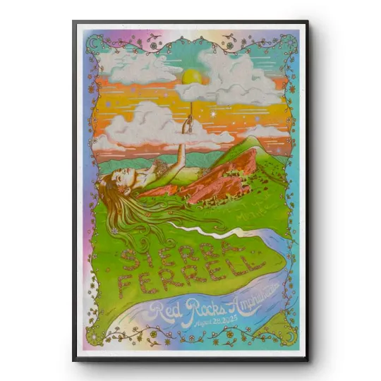 Discover Sierra On Red Rocks Tour August  28, 2025 Poster