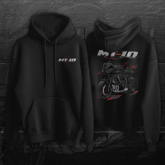 Discover Yamaha MT-10 2016-2021 - Motorcycle Hoodie for Riders