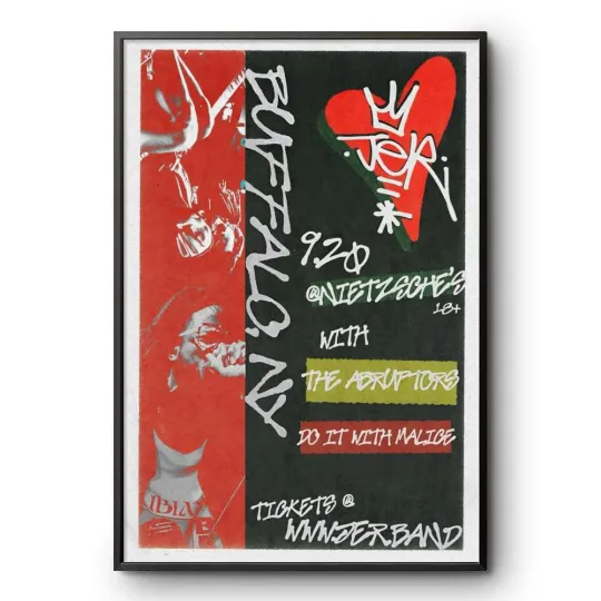 Discover Jer Band in Buffalo Tour September 20, 2025 Poster