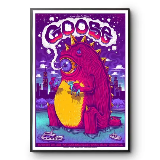 Discover Goose in Chicago, IL Tour September 20 2025 Poster