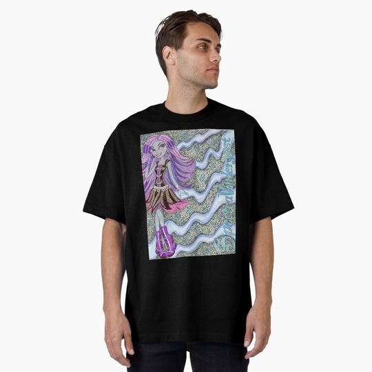 Purple Haired Monster Girl Classic T-Shirt – Fun Cartoon Inspired Graphic Tee