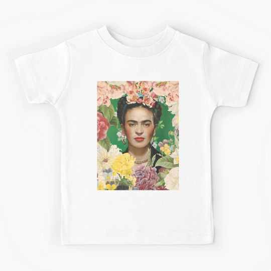 Discover Frida Kahlo IV Kids T-Shirt