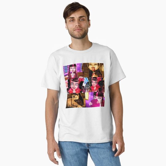 Ghouls Rule Draculaura T-Shirt – Stylish Casual Streetwear Graphic Tee for Fans