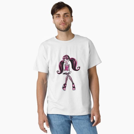 Draculaura Classic T-Shirt – Fun Cartoon Inspired Casual Graphic Tee