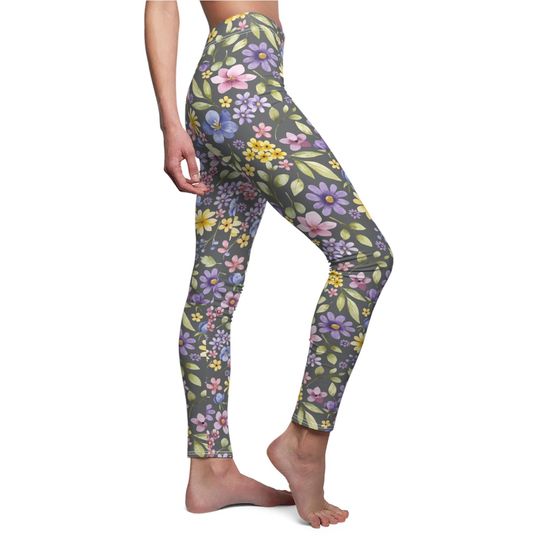 Discover Floral Women's Casual Leggings