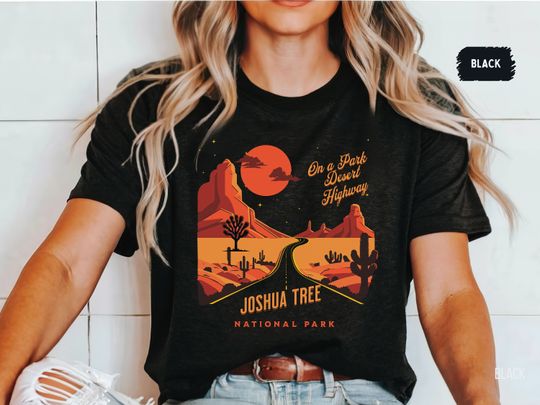 Discover Joshua Tree National Park Shirt, Vintage California T shirt, Joshua Tree National Park gifts, Hiking&nbsp;shirt, Camping Trip, Desert Highhay