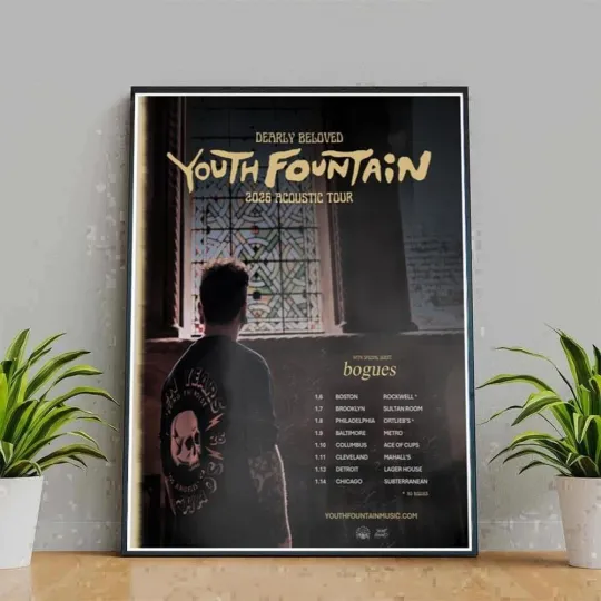 Youth Fountain Acoustic Tour 2026 Poster