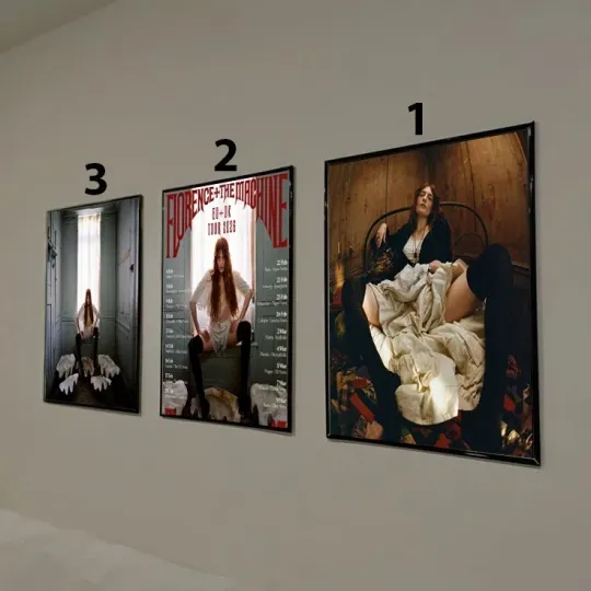 Florence And The Machine EU UK Tour 2026 Everybody Scream Schedule Tour Poster