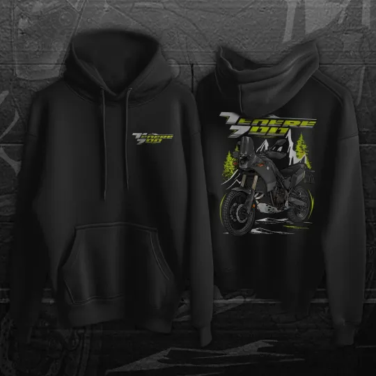 Discover Motorcycle Hoodie for Yamaha Tenere 700 2019-2025 Enthusiasts and Riders
