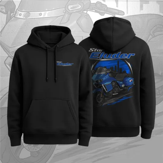 Discover Yamaha Star Eluder XV19BJ 2018 Motorcycle Hoodie for Riders