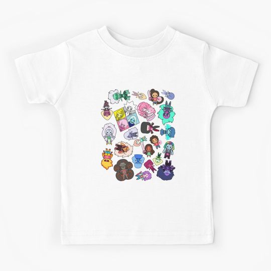 Discover Crystal Gems Kids T-Shirt
