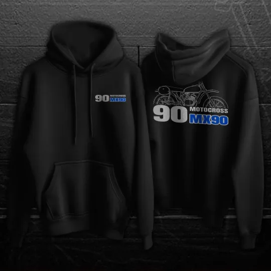 Discover For Yamaha MX90 1972 fans - Motorcycle Hoodie