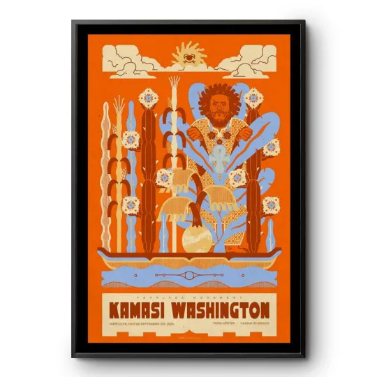 Discover Kamasi Washington in Pepsi Center WTC, Mexico City, September 10, 2025 Poster