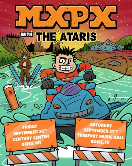 MXPX With The Ataris Bend OR September 26th 27th 2025 Poster