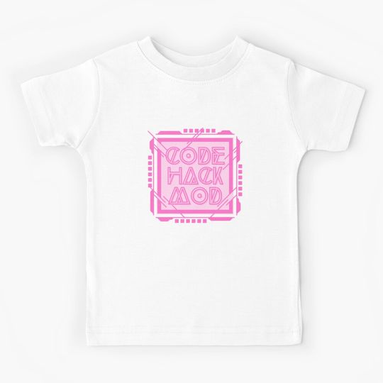 Discover Code, Hack, Mod Kids T-Shirt
