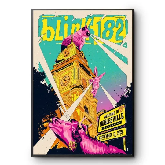 B182 in Welcome To Noblesville Indiana September 17 2025 Poster