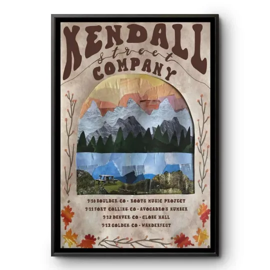 Kendall Street Company September 2025 Tour Poster