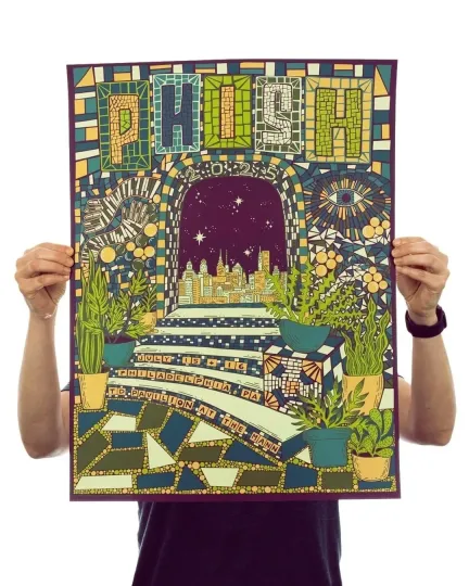 Discover Phish Philadelphia, PA July 15-16 2025 Poster