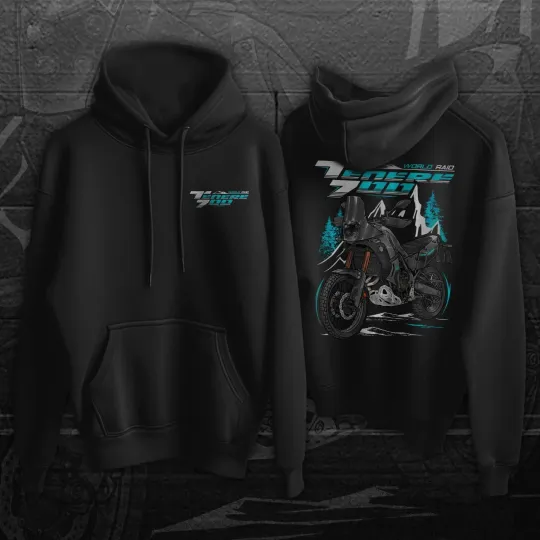 Motorcycle Hoodie for Yamaaha Tenere 700 World Raid 2023-2024 Riders