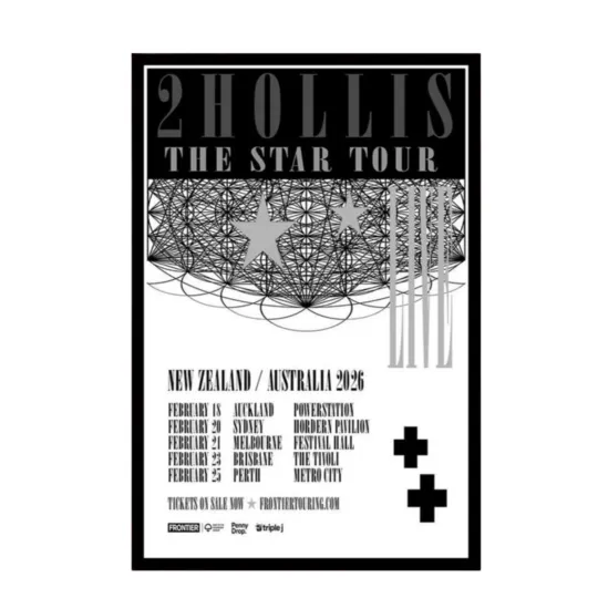 Discover 2Hollis The Star Tour 2026 Poster
