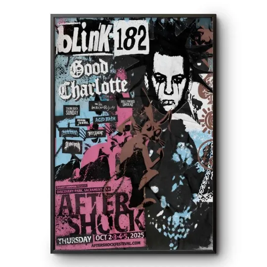 Discover B182 Aftershock Festival On Oct 2-5 2025 Poster