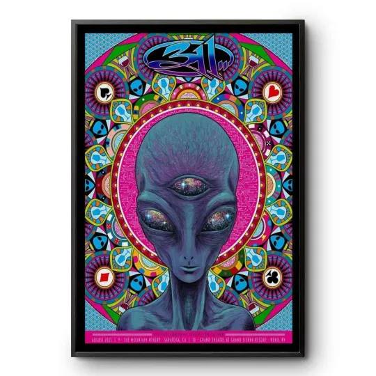 Discover 311 Grand Theatre at Grand Sierra Resort In Reno NV Aug 10 2025 Poster