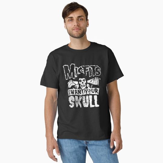 Discover I Want Your Skull. Punk Rock Band. Classic T-Shirt