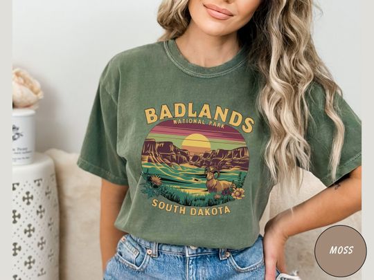 Discover Badlands National Park shirt, Vintage South Dakota tshirt, Badlands National Park gifts, Retro Dakota Sweatshirt, Hiking&nbsp;gift, Badlands Tee