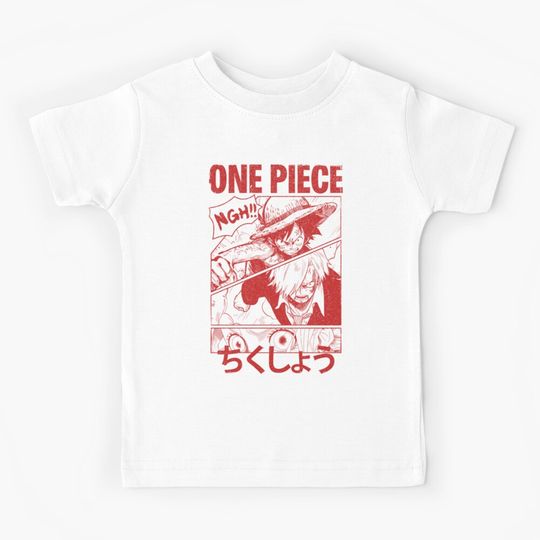Discover One Piece Manga Fanart Kids T-Shirt