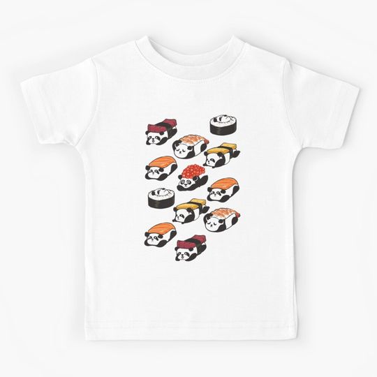 Sushi Panda Kids T-Shirt