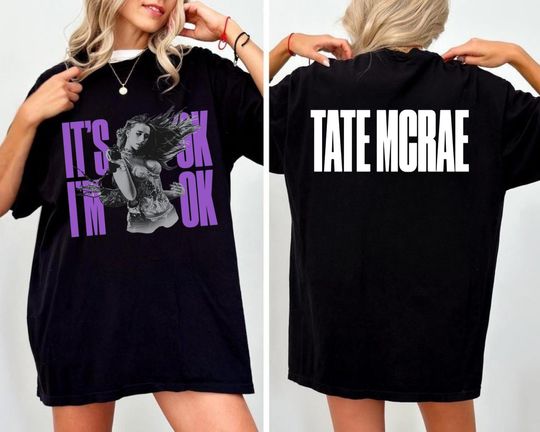 Discover Tate McRae Shirt, Tate McRae It's Ok I'm Ok Shirt, Tate McRae Concert Shirt, Tate McRae Merch, Tate McRae Tour Shirt, Miss Possessive Tour