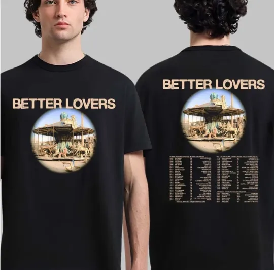 Discover Better Lover World Tour 2025-2026 Europe Uk North American Australia T-Shirt