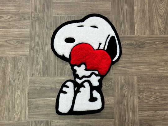 Discover 3Dfluffy custom rug.Fun rug.Cute tufted rugs.Rugs for bedroom aesthetic.Hand tufted rug.Cool rug.Anime rug Kids rug valentine gift.Heart rug