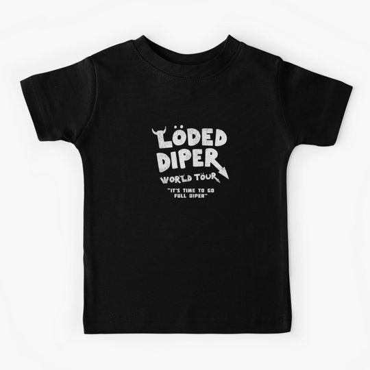 Discover Loded Diper World Tour - vintage Kids T-Shirt