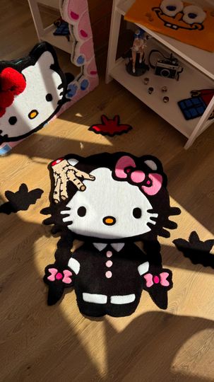 Discover Custom Tufted Halloween Rug  Soft 3D Handmade Rug, Cute Carpet, Kawaii Girl Room Decor, Unique Gift for Her or Bedroom Mat