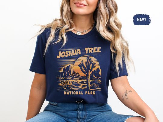 Discover Joshua Tree National Park Shirt, Vintage California T-Shirt, Joshua Tree National Park gifts, Camping Trip, Desert Shirt