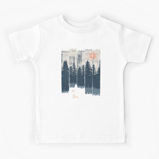 Discover A Fox in the Wild... Kids T-Shirt
