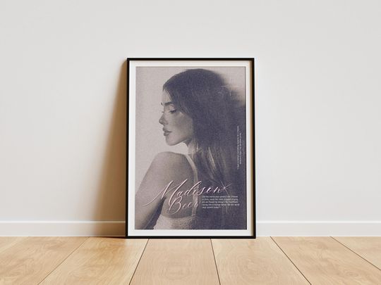 Discover Madison Beer Album Poster, Madison Beer Artist Album Poster, Madison Beer Room Decor, Unframed Album Poster,