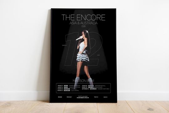 Madison Beer Poster Print, Music Poster, Album Cover Poster