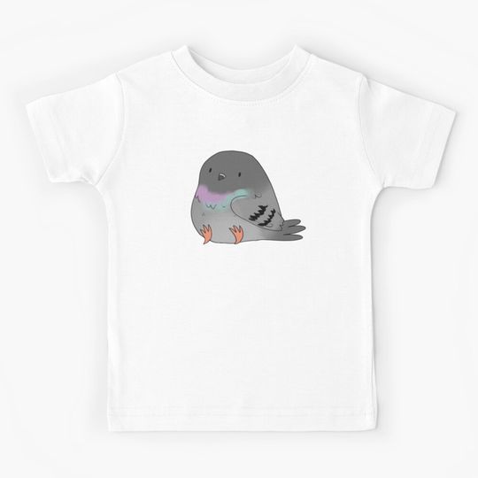 Discover Pigeon sitting  Kids T-Shirt