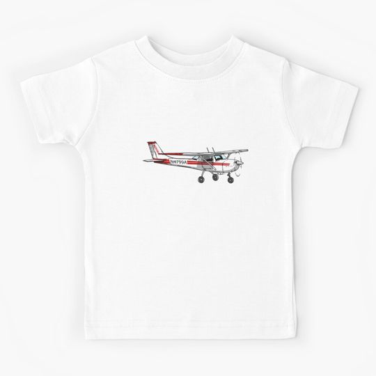 Discover Cessna 150 N4799A Kids T-Shirt