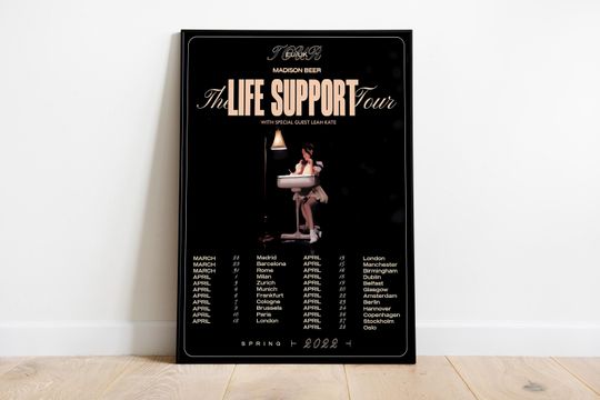 Discover Madison Beer Album Cover Poster: Music Room Wall Decor