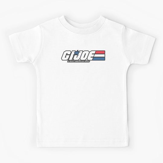 Discover Gi Joe Desert Ops Logo Kids T-Shirt