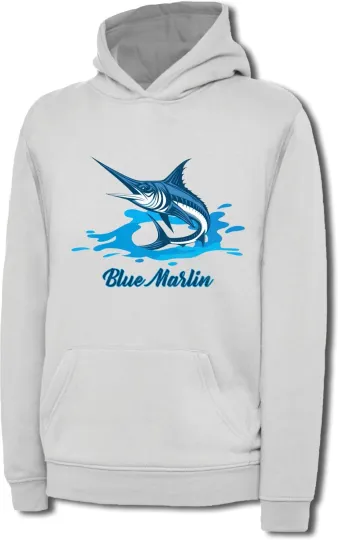 Discover Blue Marlin Hoodie Fish Lovers Atlantic Blue Marlin Fishing Christmas Unisex Top