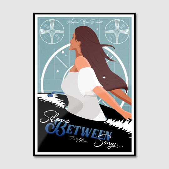 Discover Madison Beer 'SILENCE BETWEEN SONGS' Artwork Print | Madison Beer Poster Gift